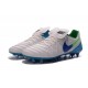 Nike Tiempo Legend VI FG Nuovo 2016 Scarpe da Calcio Bianco Blu