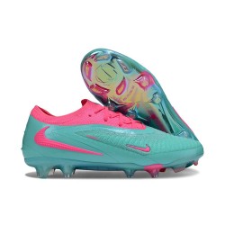 Nike Phantom 6 Elite Low Cut FG Blu Rosa