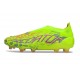 adidas Predator 25 Elite Senza Lacci FG Limone Lucido Rosa Lucido Blu Fusion