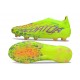 adidas Predator 25 Elite Senza Lacci FG Limone Lucido Rosa Lucido Blu Fusion