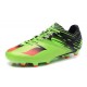 Nuove 2016 Scarpe da Calcio adidas LEO MESSI 15.1 FG Verde Nero Rosso