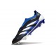 adidas Predator 25 Elite Senza Lacci FG Nero Blu Bianco