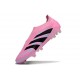 adidas Predator 25 Elite Senza Lacci FG Rosa Nero