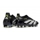 adidas Predator 25 Elite Senza Lacci FG Nero Bianco
