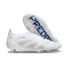 adidas Predator 25 Elite Senza Lacci FG Bianco Grigio Blu