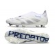 adidas Predator 25 Elite Senza Lacci FG Bianco Grigio Blu