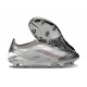 adidas Predator 25 Elite Senza Lacci FG Argento Grigio