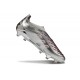 adidas Predator 25 Elite Senza Lacci FG Argento Grigio
