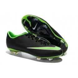 Scarpa da Calcio Nike Mercurial Vapor X FG Uomo Nero Verde