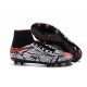 Nike 2016 Scarpe da Calcio Hypervenom Phantom II FG Neymar Nero Bianco Rosso