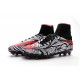 Nike 2016 Scarpe da Calcio Hypervenom Phantom II FG Neymar Nero Bianco Rosso