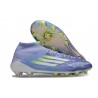Scarpa adidas F50 Elite Mid FG Viola Tone Limone Lucido Viola Rush