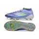Scarpa adidas F50 Elite Mid FG Viola Tone Limone Lucido Viola Rush