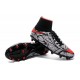 Nike 2016 Scarpe da Calcio Hypervenom Phantom II FG Neymar Nero Bianco Rosso