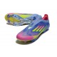 Scarpa adidas F50+ Elite LL FG Blu Fusion Limone Lucido Rosa Lucido