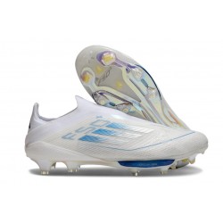Scarpa da Calcio Uomo adidas F50+ Elite LL FG Bianco Perla Metallico