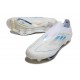 Scarpa da Calcio Uomo adidas F50+ Elite LL FG Bianco Perla Metallico