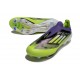 Scarpa adidas F50+ Elite LL FG Viola Rush Ftwr Bianco Limone Lucido