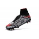 Nike 2016 Scarpe da Calcio Hypervenom Phantom II FG Neymar Nero Bianco Rosso