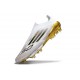 Scarpa da Calcio Uomo adidas F50+ Elite LL FG Bianco Nero Core Oro Met