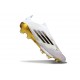 Scarpa da Calcio Uomo adidas F50+ Elite LL FG Bianco Nero Core Oro Met