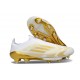 Scarpa da Calcio Uomo adidas F50+ Elite LL FG Bianco Oro Met