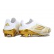 Scarpa da Calcio Uomo adidas F50+ Elite LL FG Bianco Oro Met