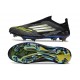 Scarpa da Calcio Uomo adidas F50+ Elite LL FG Nero Core Ferro Metallizzato Limone Lucido
