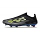 adidas F50+ Elite LL FG Nero Core Ferro Metallizzato Limone Lucido