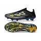 adidas F50+ Elite LL FG Nero Core Ferro Metallizzato Limone Lucido
