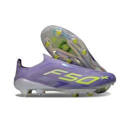 Scarpa da Calcio Uomo adidas F50+ Elite LL FG Viola Tone Limone Lucido Viola Rush