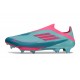 adidas F50+ Elite LL FG X Messi Flash Acqua Rosa Lucido Ciano Lucido