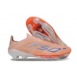 Scarpa da Calcio Uomo adidas F50+ Elite LL FG Arancio Blu