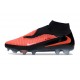 Scarpe Nike Phantom 6 Elite High Cut FG Cremisi Vivace Nero 