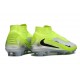 Scarpe Nike Phantom 6 Elite High Cut FG Grigio Verde Nero