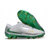 Nike Phantom 6 Elite Low Cut FG Bianco Argento Verde