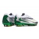 Nike Phantom 6 Elite Low Cut FG Bianco Argento Verde
