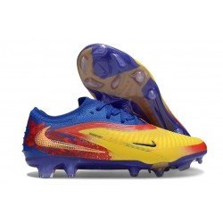 Nike Phantom 6 Elite Low Cut FG Giallo Rosso Blu Oro