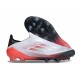 adidas F50 Elite Laceless FG Scarpe Bianco Nero Rosso