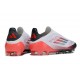 adidas F50 Elite Laceless FG Scarpe Bianco Nero Rosso