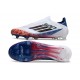 adidas F50 Elite Laceless Son Fg Bianco Nero Rosso Acceso