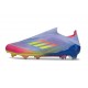 adidas F50 Elite Laceless FG Blu Fusion Limone Lucido Rosa Lucido