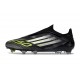 adidas F50 Elite Laceless FG Nero Core Ferro Metallizzato Limone Lucido