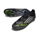 adidas F50 Elite Laceless FG Nero Core Ferro Metallizzato Limone Lucido