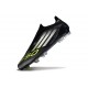 adidas F50 Elite Laceless FG Nero Core Ferro Metallizzato Limone Lucido