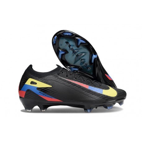 Nike Zoom Mercurial Vapor 16 Elite FG Nero Giallo Blu Rosso