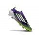 adidas F50 Elite Laceless FG Viola Rush Ftwr Bianco Limone Lucido