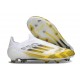 adidas F50 Elite Laceless FG Scarpe Bianco Giallo