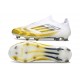adidas F50 Elite Laceless FG Scarpe Bianco Giallo