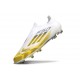 adidas F50 Elite Laceless FG Scarpe Bianco Giallo
